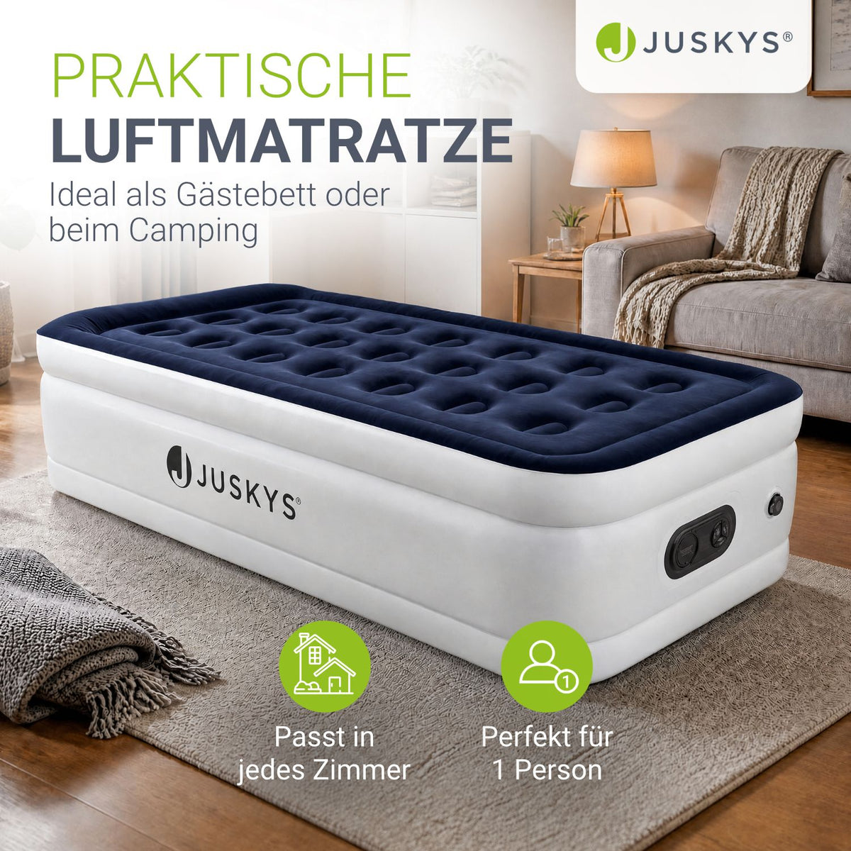 Selbstaufblasende Luftmatratze Sapri