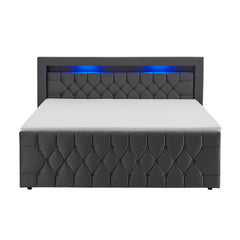 Boxspringbett Leona - Samt