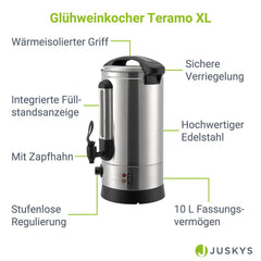 Glühweinkocher Teramo 7l oder 10l