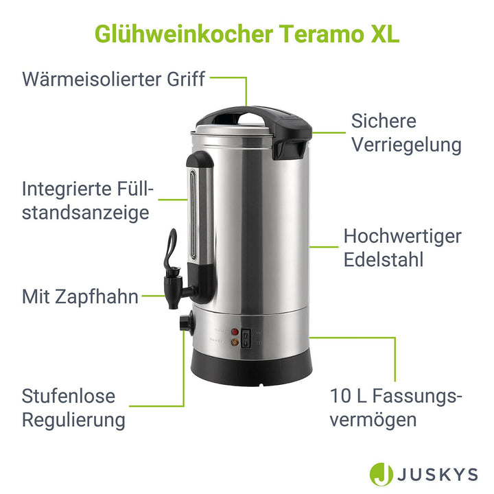 Glühweinkocher Teramo 7l oder 10l