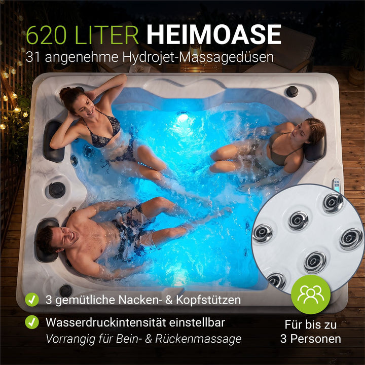 Outdoor Whirlpool Oasis