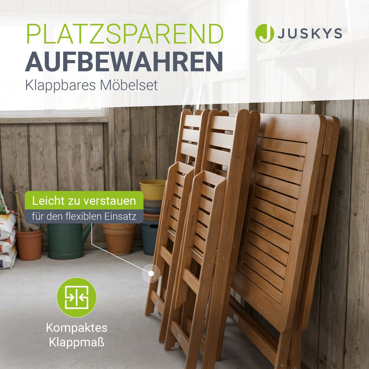 Gartenmöbel-Set Rimini aus Akazienholz
