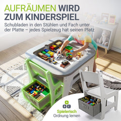 Spieltisch mit zwei Stühlen Milou