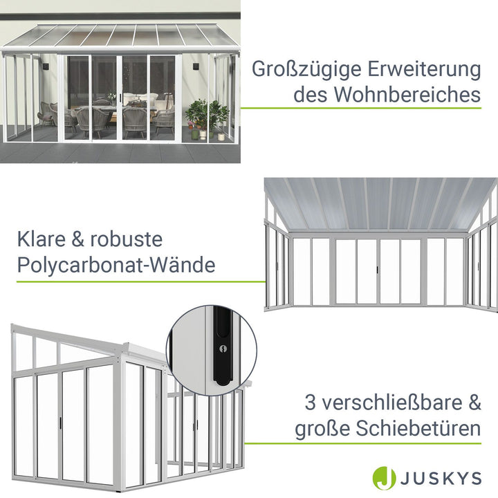 Wintergarten mit Acryl-Verglasung