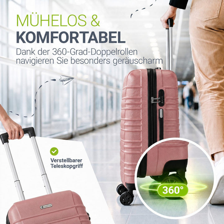 Hartschalen Kofferset Rom
