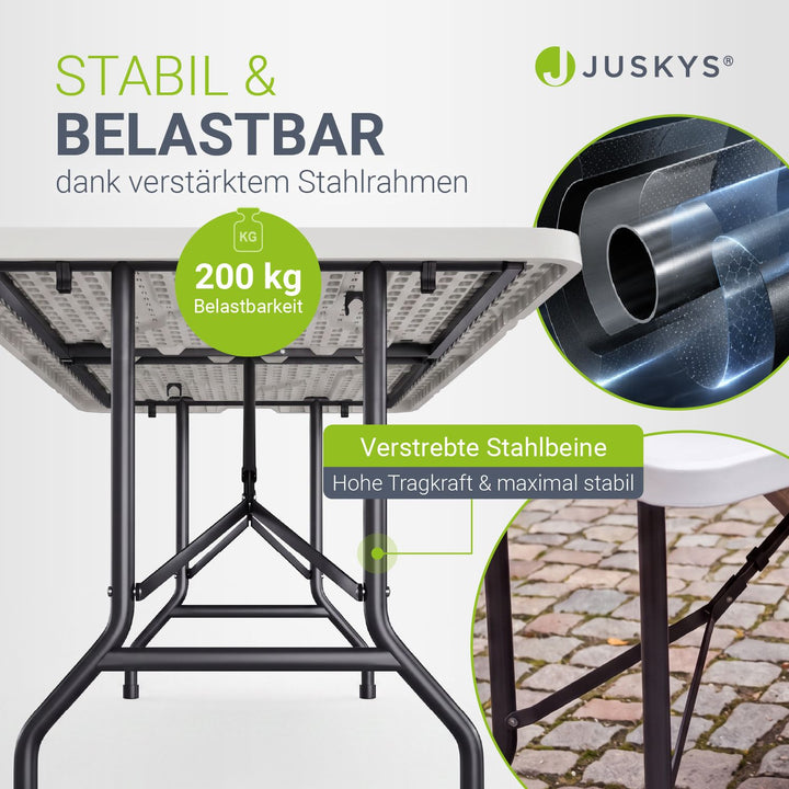 Klappbarer Gartentisch Easyfold