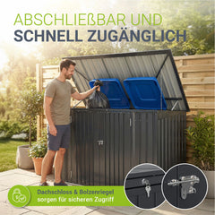Mülltonnenbox Namur 1,9 m²