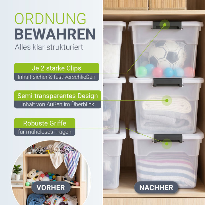 Aufbewahrungsbox mit Deckel