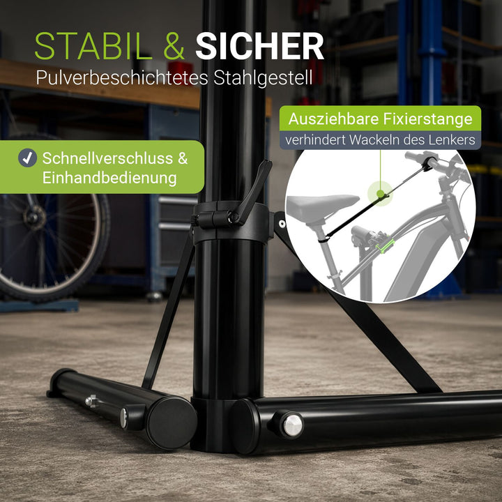 Klappbarer Fahrrad Reparaturständer