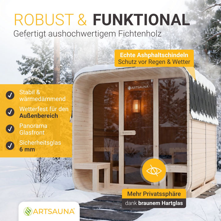 Cube Fasssauna Fjora XL