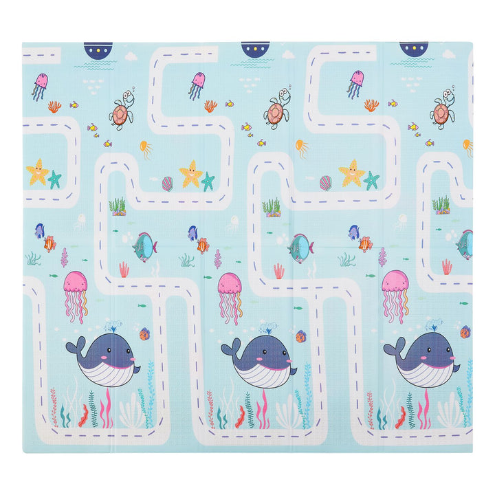 Spielmatte 180 x 200 cm mit diversen Tiermotiven