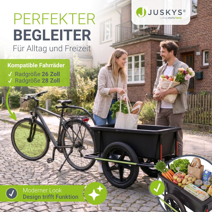 Transportanhänger / Fahrradanhänger 90 Liter