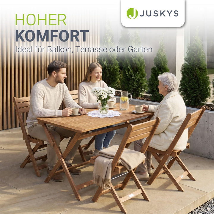 Gartenmöbel-Set Rimini aus Akazienholz