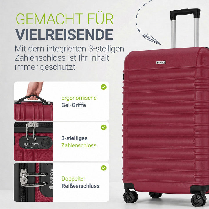 Hartschalen Kofferset Rom