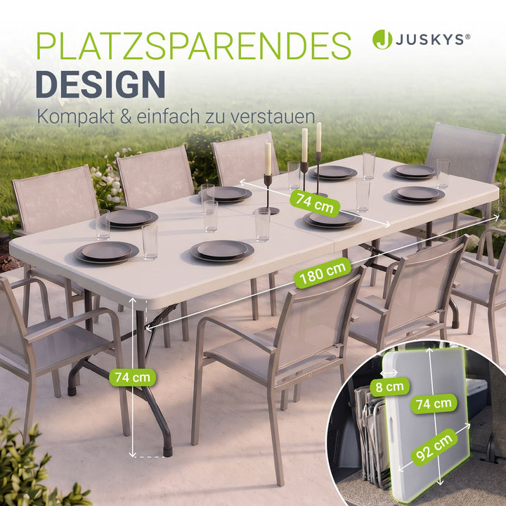 Klappbarer Gartentisch Easyfold