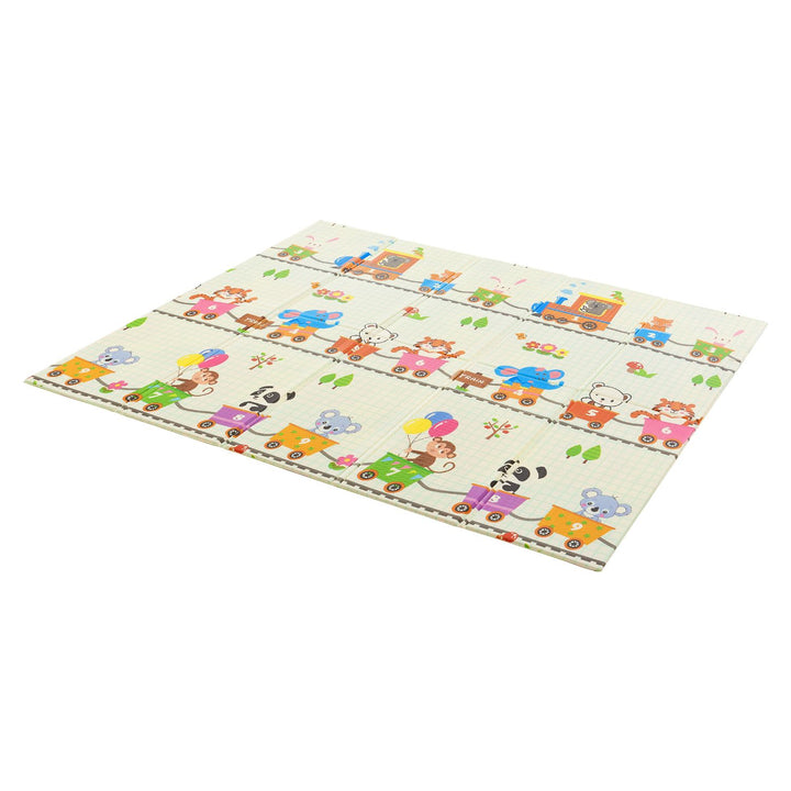 Spielmatte 180 x 200 cm mit diversen Tiermotiven