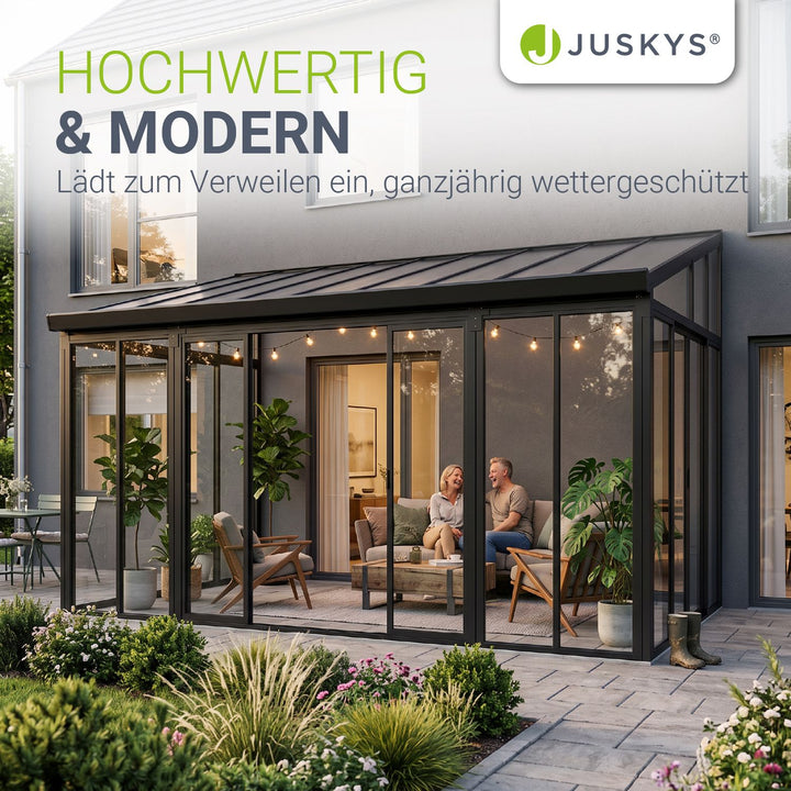 Wintergarten mit Acryl-Verglasung