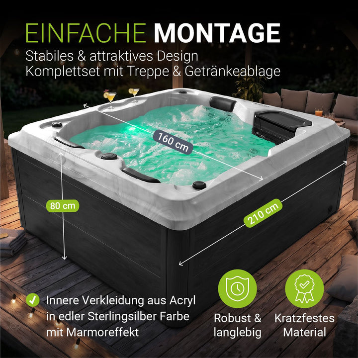 Outdoor Whirlpool Oasis