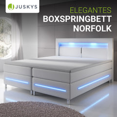 Boxspringbett Norfolk - Kunstleder