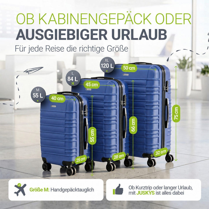 Hartschalen Kofferset Rom