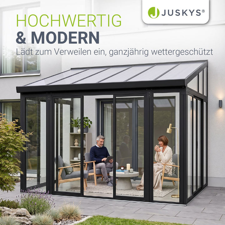 Wintergarten mit Acryl-Verglasung