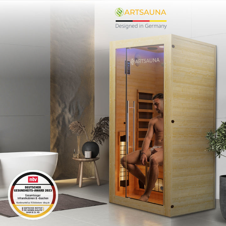 Infrarotkabine Kiruna 90 Premium
