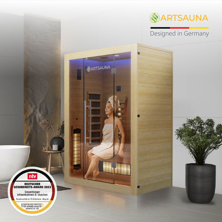 Infrarotkabine Kiruna 130 Premium