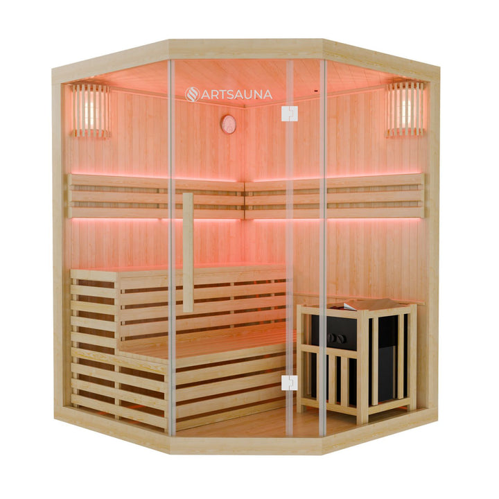 Indoor Sauna Espoo 150 Premium